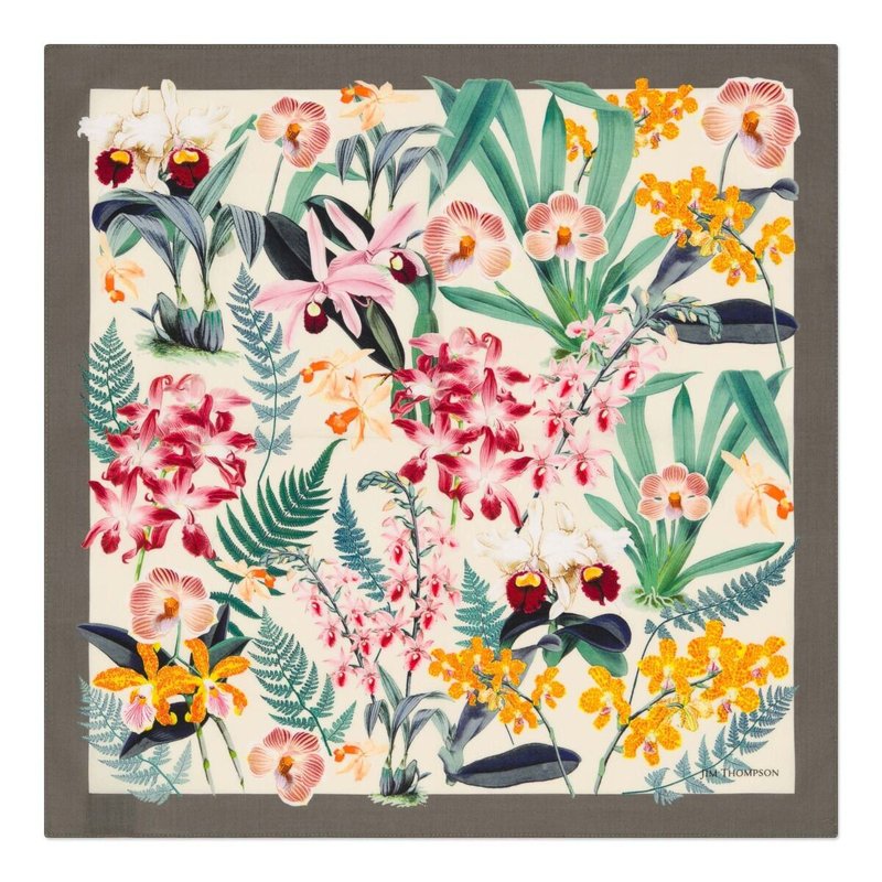 泰國 方巾  Gloriosa Cotton Napkin - Cream - 手帕 - 棉．麻 多色