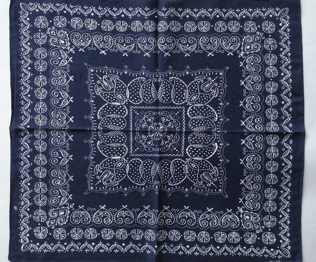 ビンテージ クロス バンダナ 象 エレファント タイガー ビンテージ クロス バンダナ 象 エレファント タイガー - メルカリ