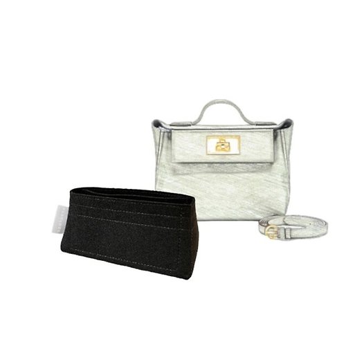 FASCINEE 【香港製造韓國絨布】手製內袋 Bag Organiser Hermes-2424-Mini