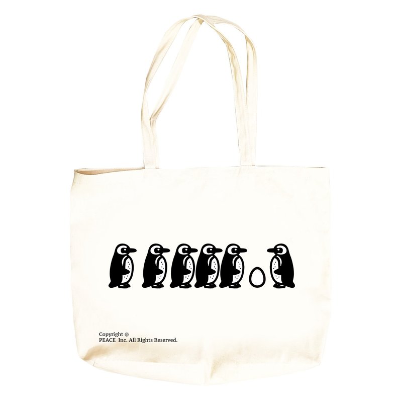 帆布袋 托特包 環保袋 巨大購物袋 大量 大容量 提袋 側背袋 - 手提包/手提袋 - 棉．麻 黑色