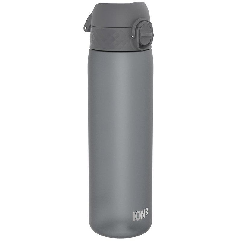 ION8 Medium 運動休閒水壺 I8RF500 / 素面款 500ml (收納扣環) - 水壺/水瓶 - 塑膠 灰色