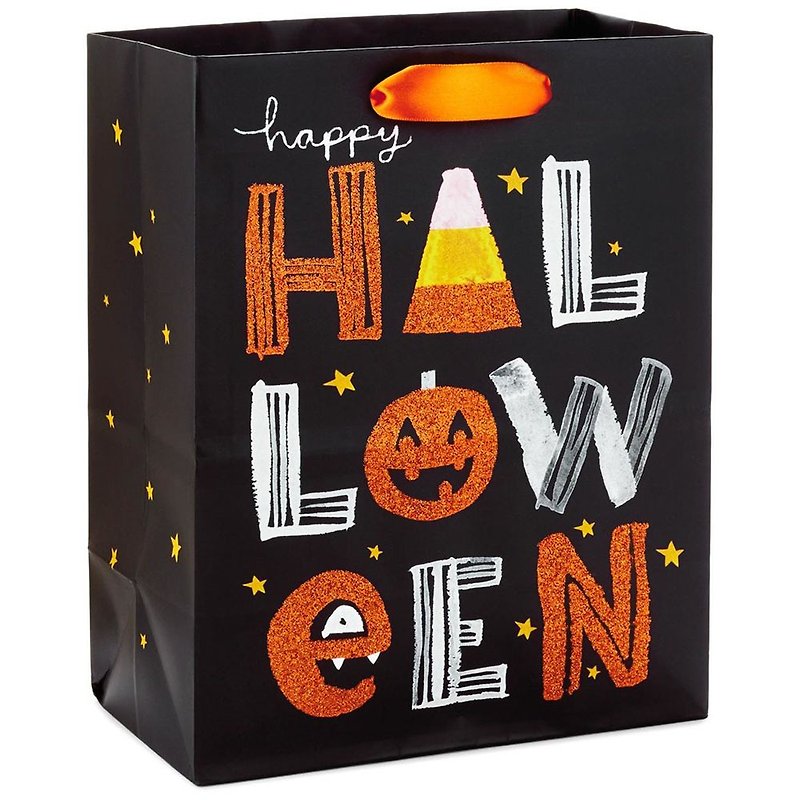 Chalk hand-engraved fashion gift bag [Hallmark-Halloween Series] - Gift Wrapping & Boxes - Paper Multicolor