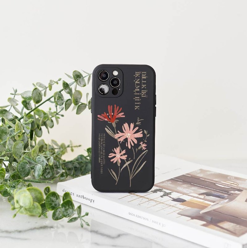 wwiinngg復古嫣紅純色矽膠iPhone手機殼 - 手機殼/手機套 - 矽膠 多色