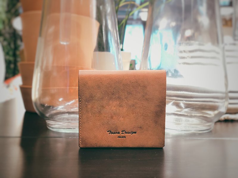 Tosca | FIUME THIN Wallet - 4色 真皮 銀包 皮夾 錢包 - 長短皮夾/錢包 - 真皮 多色