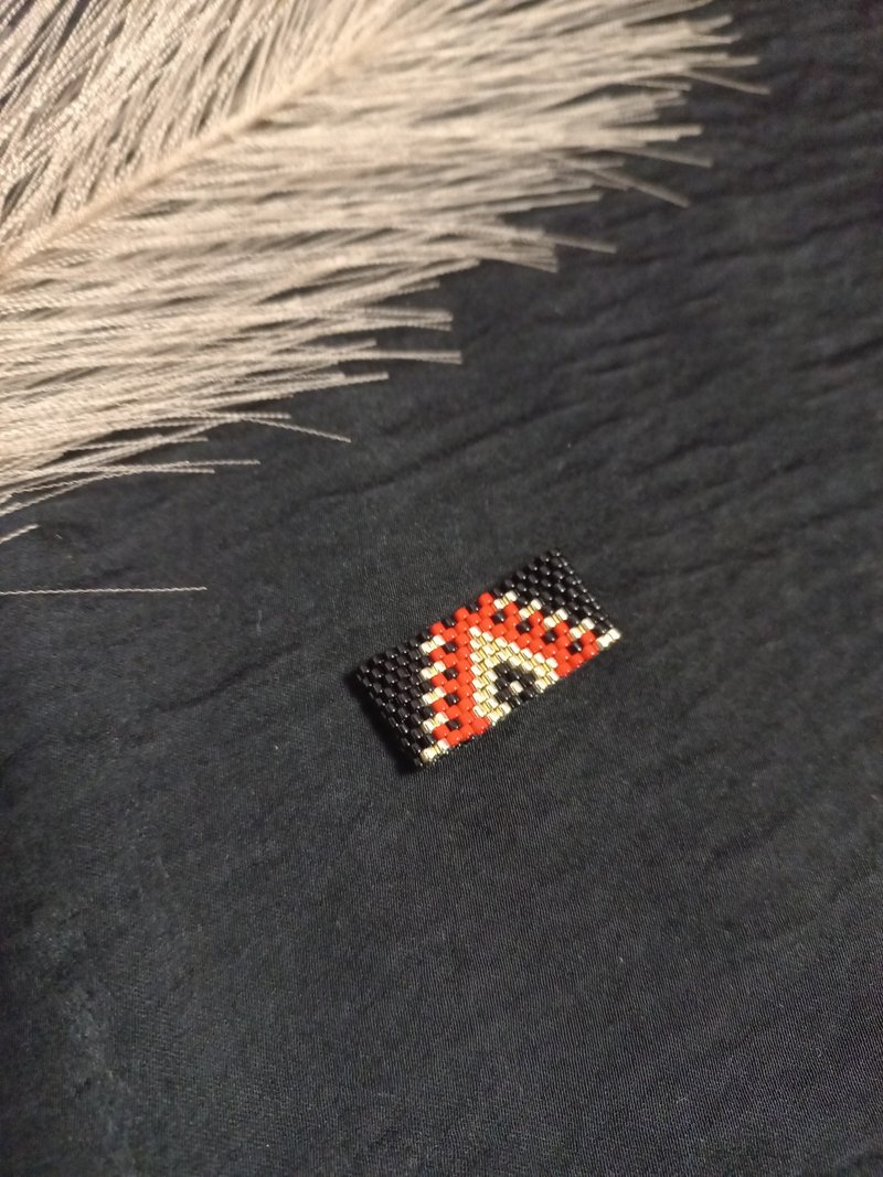 Beaded ring Miyuki Egyptian ornaments handmade jewelry - แหวนทั่วไป - กระจกลาย หลากหลายสี