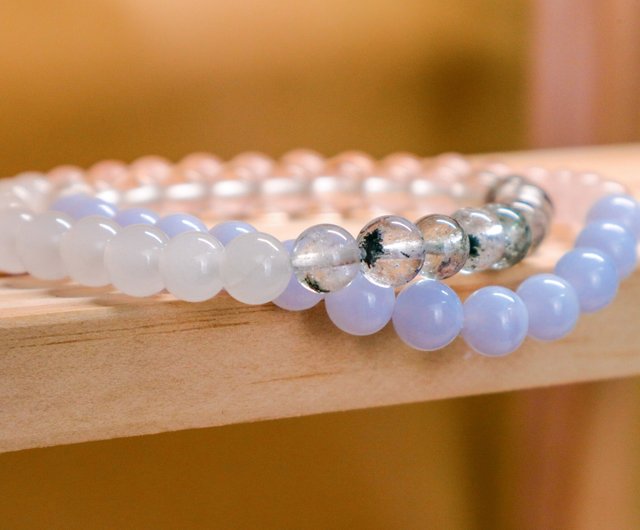 【TATIANA】PEARL AND COLOR CUBIC JEWEL BRACELET★SET Pearl – Tatiana M Designs
