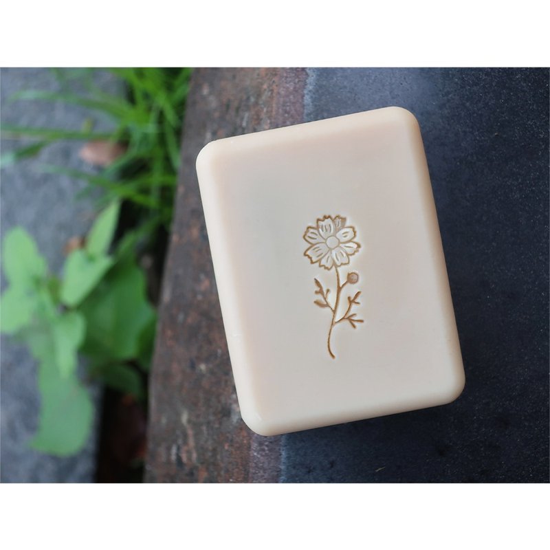 [Soap Chapter A102] Cosmos Plant Soap Chapter Acrylic Soap Chapter ソープスタンプ - เทียนหอม/น้ำหอม/สบู่แฮนด์เมด - อะคริลิค 