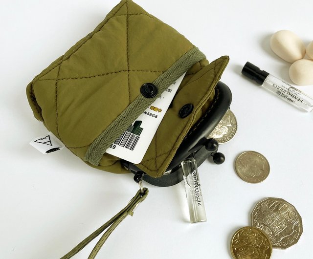 Army green purse hot sale