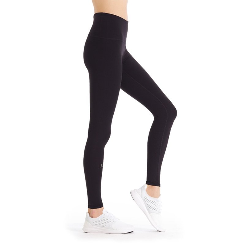 【NAMASTE】Classic Tight II - Black - กางเกงวอร์มผู้หญิง - ไนลอน สีดำ