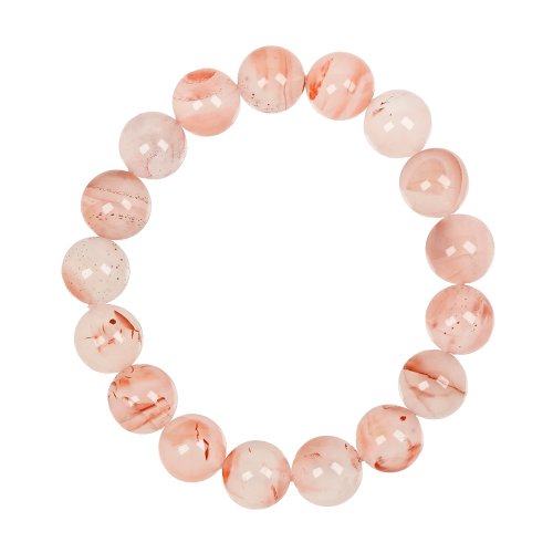 正佳珠寶 Gemsrich Jewelry 【正佳珠寶】南紅瑪瑙 頂級玉化荔枝凍 11.3-11.8mm 南紅瑪瑙手珠