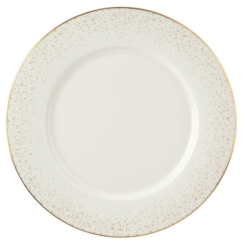 Sara Miller London Celestial Collection 25.5cm Dinner Plate - Plates & Trays - Porcelain White