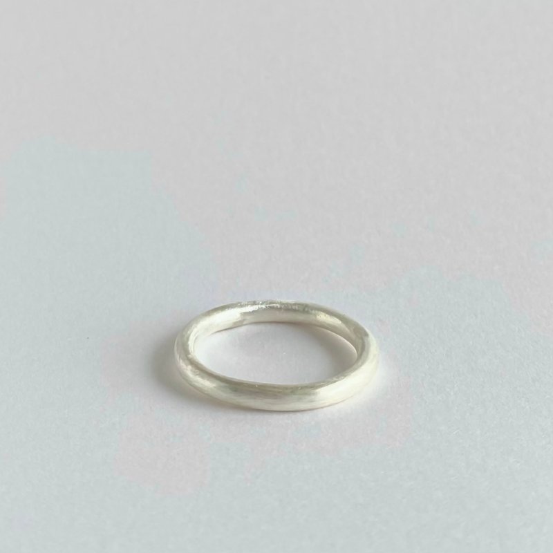 3.0mmのシルバーリング/サイズ指定可 - 戒指 - 其他金屬 銀色