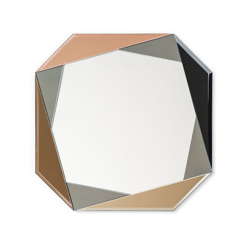 Amabro COLOR MIRROR mirror / square - Other Furniture - Glass Multicolor