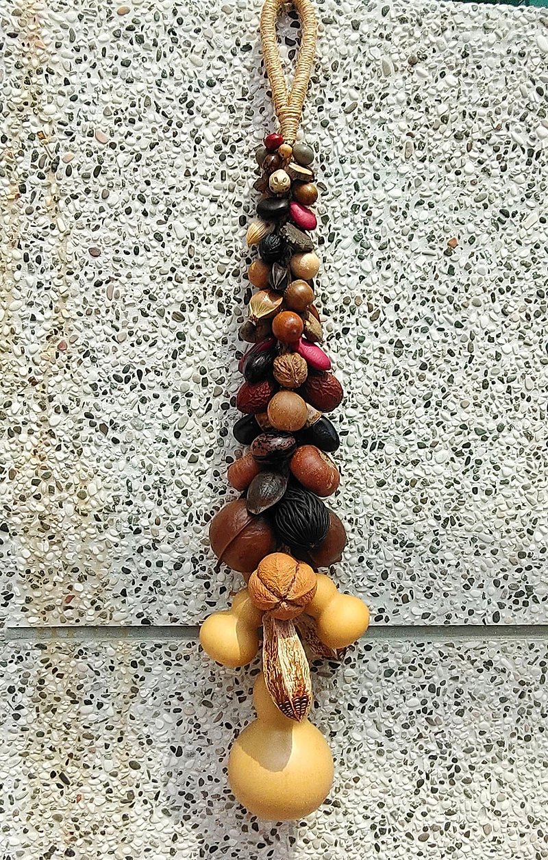 Fruit seed art creation hanging decoration - Items for Display - Plants & Flowers 