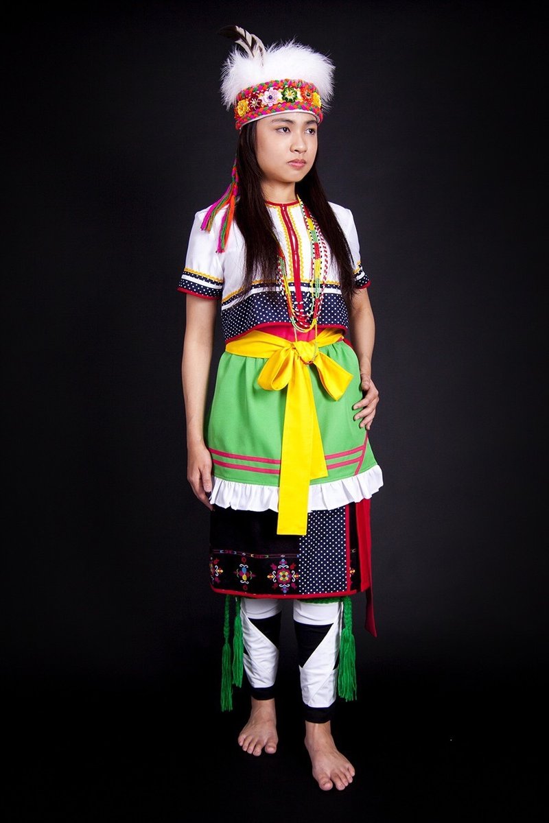 [Original Fengyi Station] Innovative ethnic clothing-Taitung Ami | Girls (excluding headdress and shawl) | - Other - Other Man-Made Fibers 