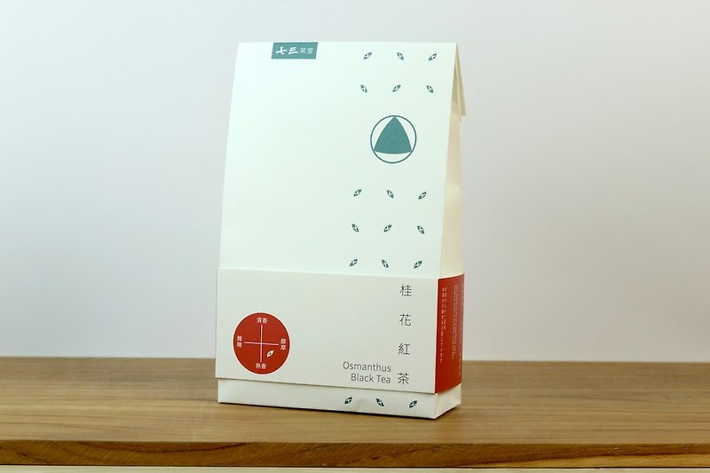 【嚐試台茶新滋味】桂花紅茶-生活袋(茶包 28入) - 茶葉/漢方茶/水果茶 - 紙 白色