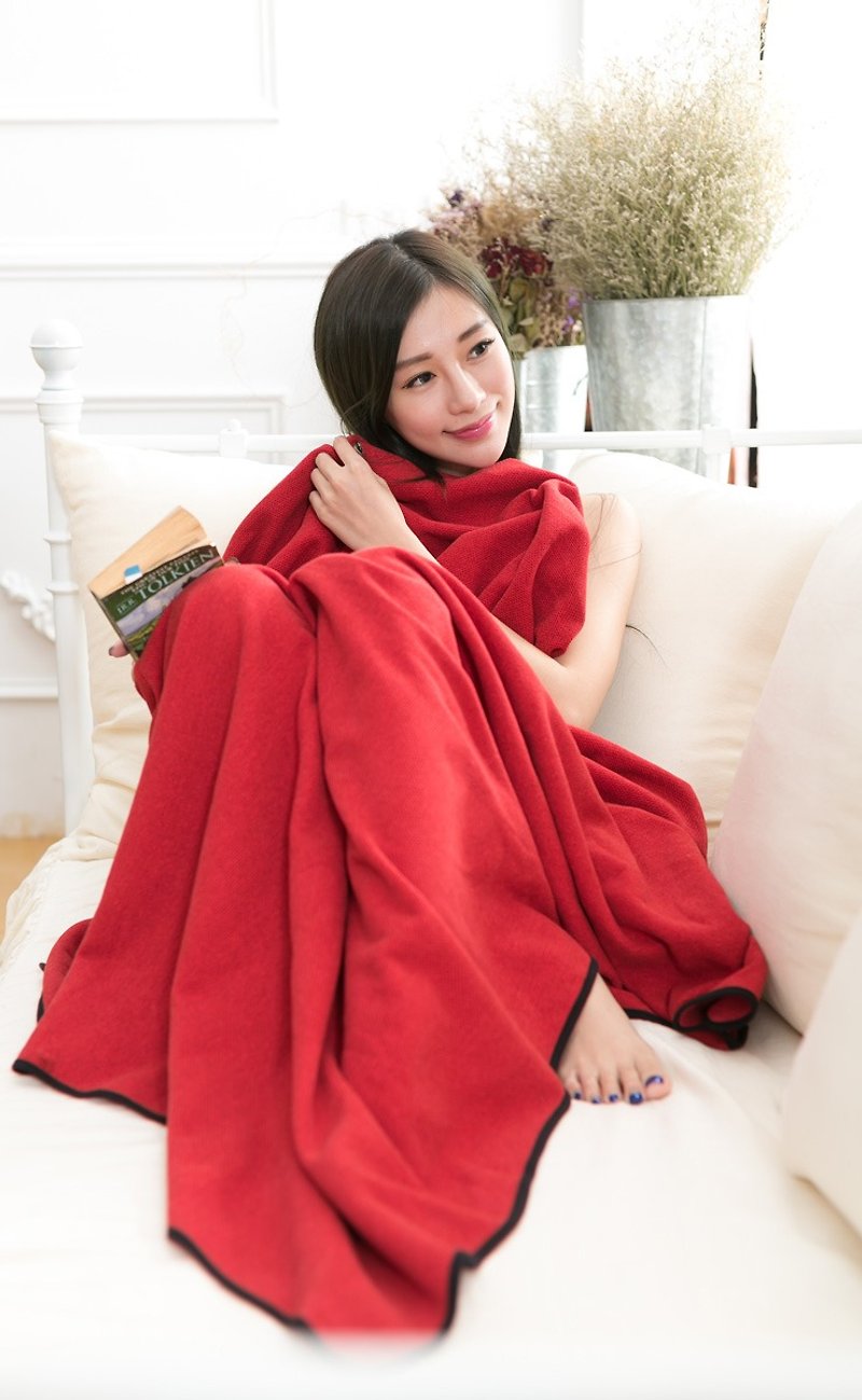 Iinpress shawl cloak blanket - Blankets & Throws - Other Materials 
