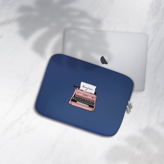 Retro typewriter, Laptop Sleeve 15 Inch, Macbook Air 11 Inch Case, Macbook Pro