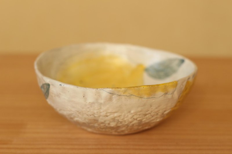 Made to order. Powdered lemon salad bowl. - Bowls - Pottery 