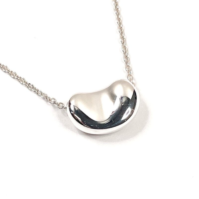【日本直送 中古美品】ティファニー TIFFANY&Co. ネックレス ビーンズ エルサペレッティ シルバー925 シルバー 新品仕上げ済み - 項鍊 - 純銀 銀色