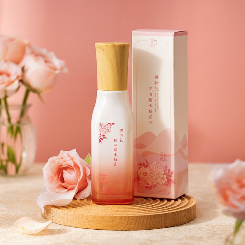 植芮堂【妝後不荳留的擋箭牌】徘徊花控油鎖水精露100ml - 化妝水/保濕 - 濃縮/萃取物 粉紅色