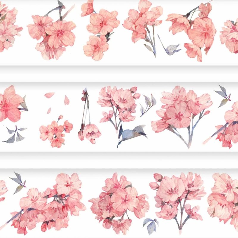 Yaesakura Otsuinai Japanese paper/PET tape 10m/5m roll - มาสกิ้งเทป - วัสดุอื่นๆ 