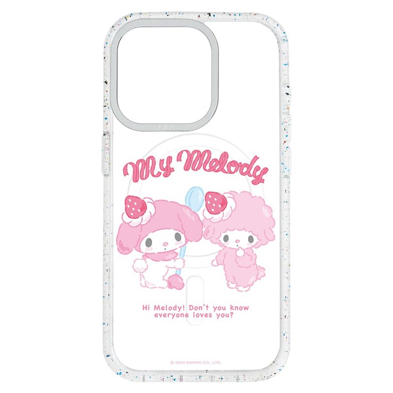 Biano Oh, look for us Translucent Frame iPhone 16 15 14 13 Pro Max Sanrio - เคส/ซองมือถือ - วัสดุอีโค หลากหลายสี