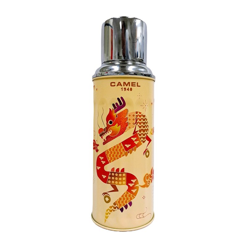 駱駝牌 450ml 玻璃膽真空保溫瓶 | 龍年特別版 122DR - 保溫瓶/保溫杯 - 其他材質 多色