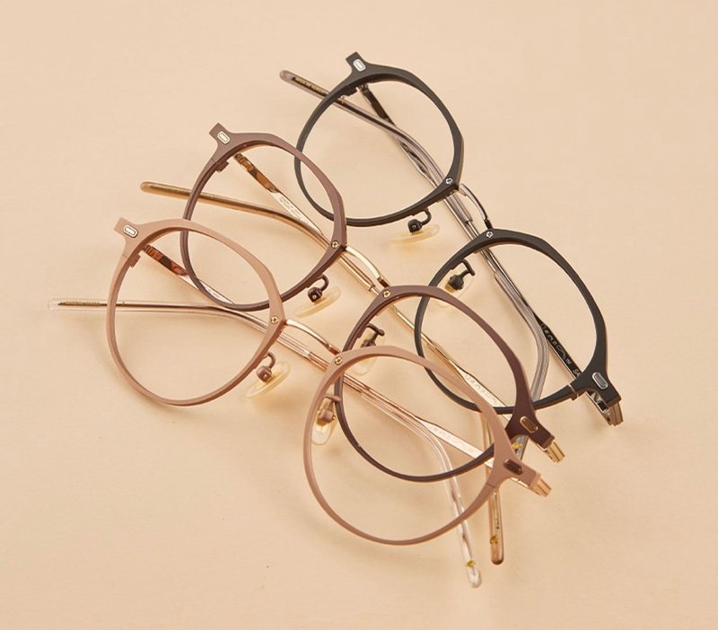 AP Stylish Titanium Frame : High Quality Handcrafted - 眼鏡/鏡框 - 其他材質 粉紅色