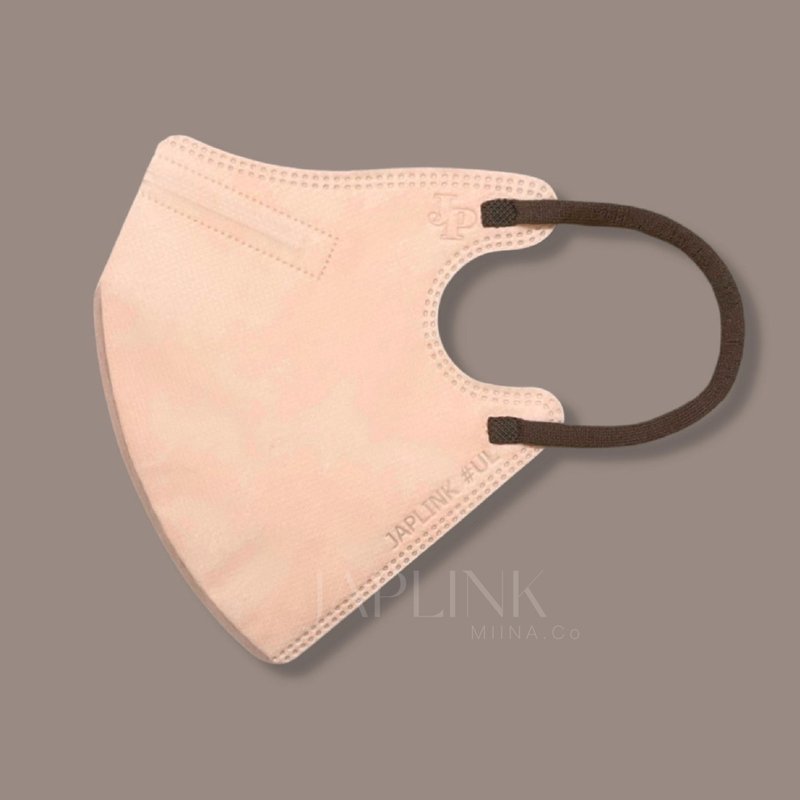 【加大】JAPLINK MASK【D2 / N95】 立體口罩-大粉橙 - 口罩/口罩收納套 - 聚酯纖維 粉紅色
