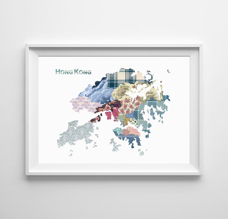 Hong Kong print (2) Hong Kong customizable posters - Wall Décor - Paper 