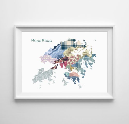 Weekend Road Trip Hong Kong print (2) 香港 可客製化 掛畫 海報