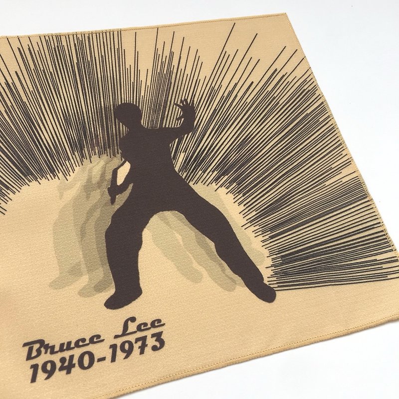 Bruce Lee Souvenir Collection - Bruce Lee Illustration Art - ผลิตภัณฑ์ทำความสะอาดหน้า - วัสดุอื่นๆ สีนำ้ตาล