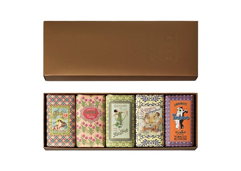 [Portugal century royal royal soap] Fantasia series soap gift box (5 into) - Soap - Other Materials 