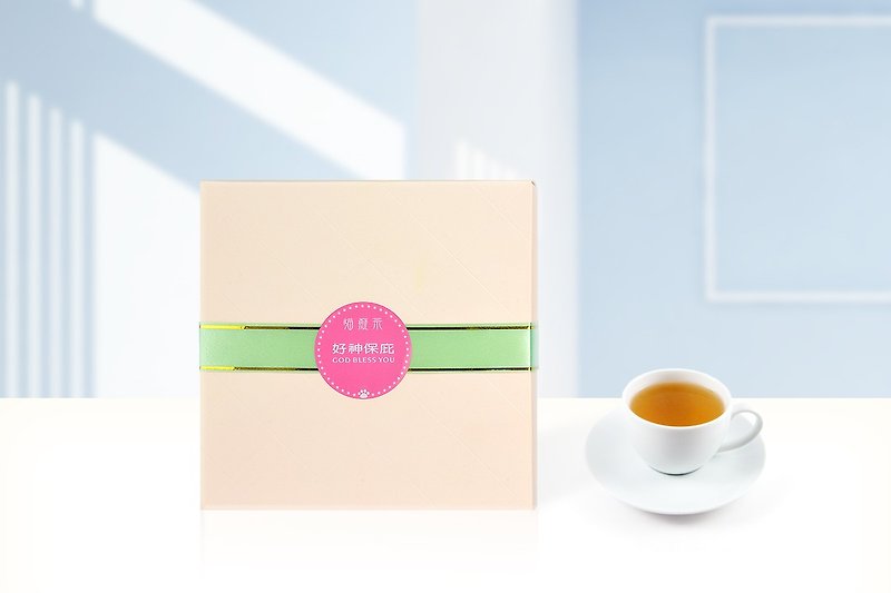 "Cat crazy tea" colorful gift boxes - Series Tea Bags Gift | good Jimbo shelter God bless you · 6 enter install - Tea - Fresh Ingredients 