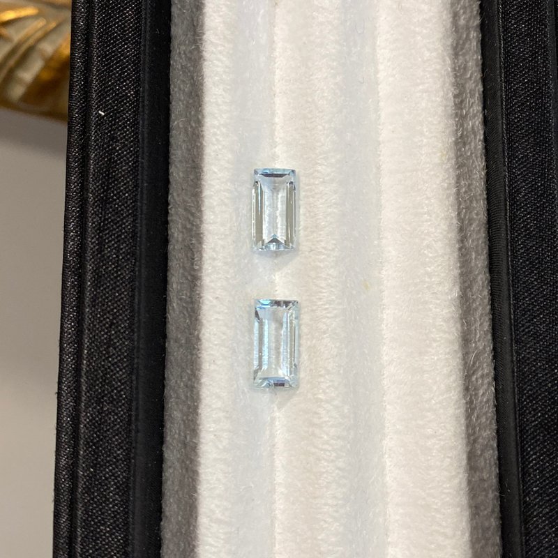 【裸石】海藍寶石 Aquamarine LAQ11/LAQ12 - 項鍊 - 寶石 藍色