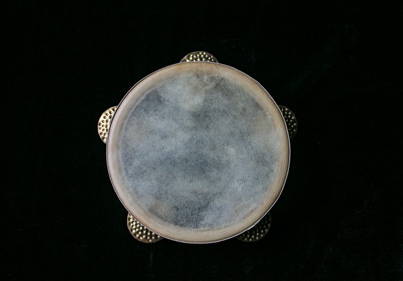 Tamburello 中東打擊樂器 Riq 鈴鼓 框鼓 folk 世界音樂 古典樂器 - 其他 - 銅/黃銅 