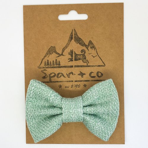 Spar + Co 【海藍】寵物特色領結 - 送頸帶