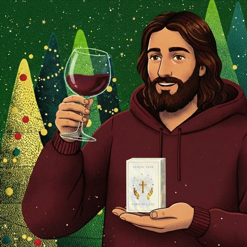 【聖誕禮盒】UNIC精緻牌卡禮盒套裝 /交換禮物/年終送禮 - 桌遊/卡牌 - 紙 黑色