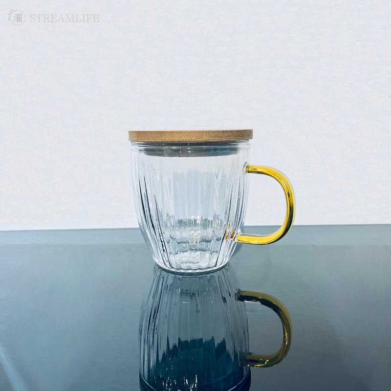 木蓋琉璃杯 - 茶壺/茶杯/茶具 - 玻璃 透明