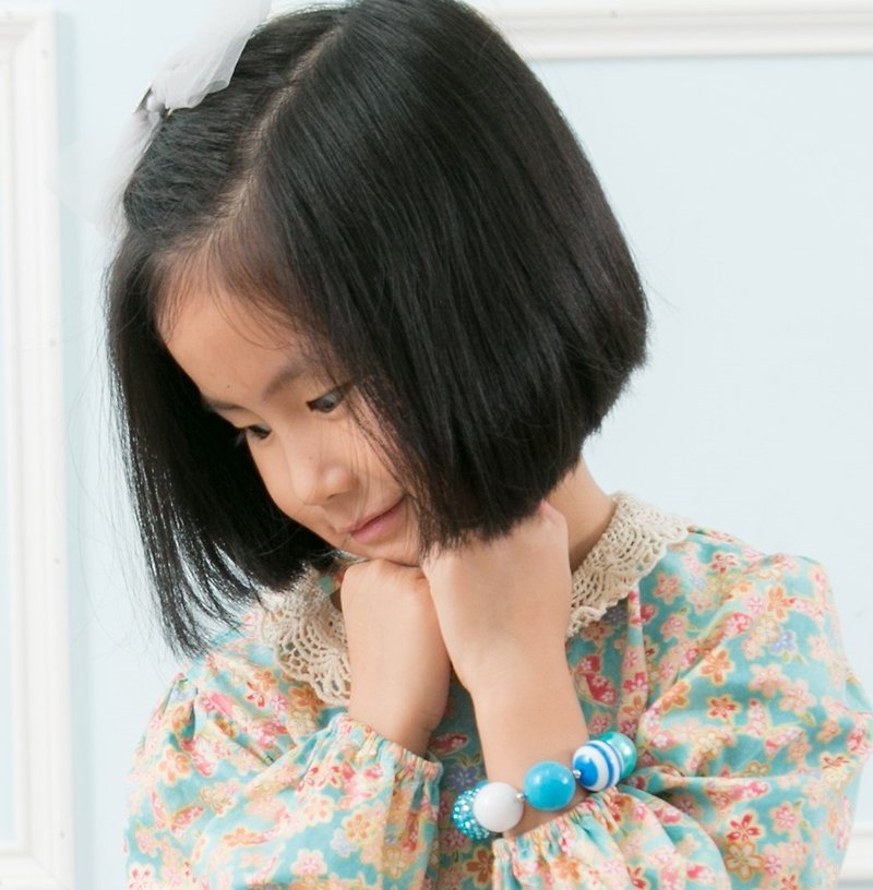 Cutie Bella handmade beaded children's jewelry bracelet Chunky bracelets - สร้อยข้อมือ - พลาสติก 