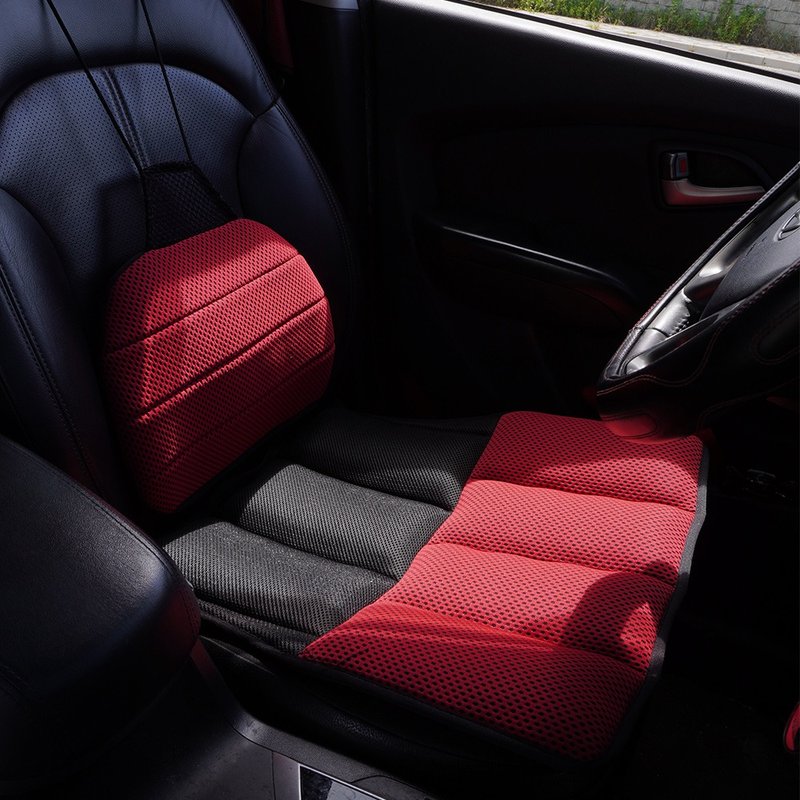 AC RABBIT top car lumbar support cushion seat cushion set is not sore to drive to prevent seat perspiration - หมอน - เส้นใยสังเคราะห์ หลากหลายสี