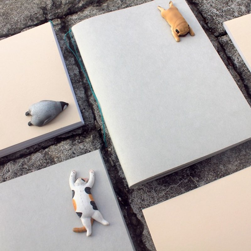 Daydream (white) notebook/handbook/monthly notepad (no time limit) - สมุดบันทึก/สมุดปฏิทิน - กระดาษ ขาว