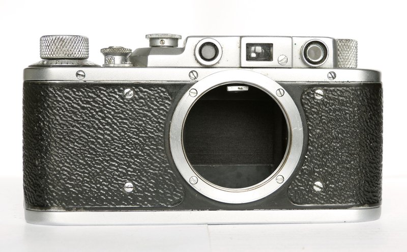 Zorki 1 I USSR vintage rangefinder body M39 mount Leica copy KMZ late type - 相機/拍立得/底片相機 - 其他金屬 銀色