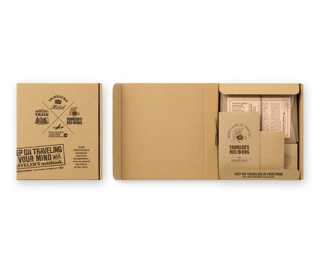 日本同期】トラベラーズノート限定文房具セットPAサイズブラック