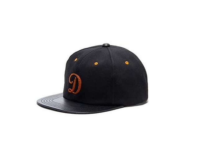 H.W.Dog&Co.2 Tone Leather Cotton Cap皮革帽簷帽款(兩色) - 設計館