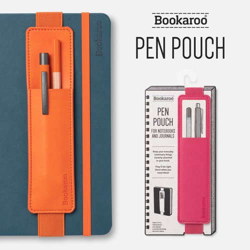 Bookaroo 英國進口】多功能便攜收納筆袋 綁帶筆盒外出閱讀文具BOOKAROO