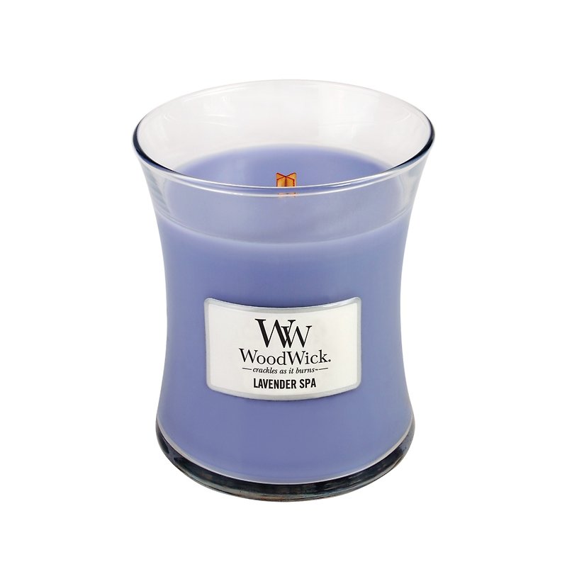 [VIVAWANG]WoodWick Fragrance Cup Wax Lavender Healing - Candles & Candle Holders - Wax Purple