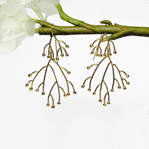 AZTIQUE earrings Branch Earrings