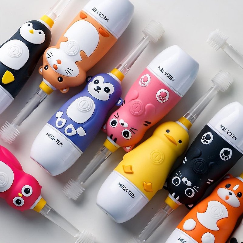 【VIVATEC】MEGA TEN 360 Children’s Electric Toothbrush (Multiple Animals Available) - Toothbrushes & Oral Care - Other Materials Multicolor